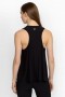 Johnny Was Active | Women BEE ACTIVE HIGH NECK ACTIVE SWING TANK Black