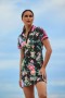 Johnny Was Active | Women BEE ACTIVE POLO GOLF DRESS Le Jardin Scarf Print