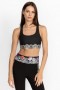Johnny Was Active | Women Bee Active Reversible Sports Bra Rose Lace