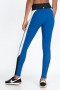 Johnny Was Active | Women Endurance Mesh Inset Legging True Blue