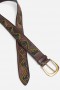 Johnny Was Belts | Women COLLINE EMBROIDERED ITALIAN LEATHER BELT T.moro