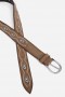 Johnny Was Belts | Women SCOPPIARE ITALIAN LEATHER CONCH BELT Tan