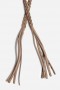 Johnny Was Belts | Women TRECCHIA ITALIAN SUEDE BRAIDED BELT Sigaro