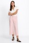 Johnny Was Bottoms | Women SYDNEY CROPPED WIDE LEG Pink