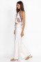 Johnny Was Bottoms | Women THE BRAIDED WIDE LEG JEAN White
