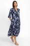 Johnny Was Dresses | Women HI LOW RUFFLE SLEEVE MAXI Magnolia