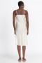 Johnny Was Dresses | Women Midi Length Slip Ecru