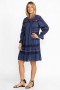 Johnny Was Dresses | Women REINA MINI DRESS Sapphire Blue