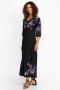 Johnny Was Dresses | Women SHILO DOLMAN TIERED KNIT DRESS Black
