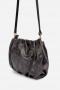 Johnny Was Handbags | Women BIJOU RUCHED ITALIAN LEATHER CROSSBODY Multi