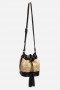 Johnny Was Handbags | Women CESTINO ITALIAN RAFFIA BUCKET BAG Black