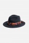 Johnny Was Hats | Women Jade Felt Hat Charcoal
