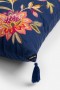 Johnny Was Home Accessories | Women GRACEY LINEN EMBROIDERED PILLOW Sailor Blue