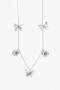 Johnny Was Jewelry | Women MARIPOSA GARDEN NECKLACE Silver