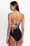 Johnny Was Swim & Resort | Women BLACK ROYAL RUCHED ONE PIECE Multi