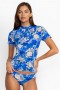 Johnny Was Swim & Resort | Women BLUE DOVE SURF SHIRT Blue Dove