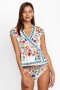Johnny Was Swim & Resort | Women MIRROR PALACE TANKINI WRAP Mirror