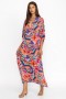 Johnny Was Swim & Resort | Women SUMMER STRIPES MAXI KAFTAN Summer Stripes