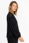 Johnny Was Tops | Women CIELITO MODAL BLOUSE Black