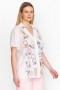 Johnny Was Tops | Women COOPER EMBROIDERED BUTTON UP White