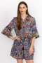 Johnny Was Tops | Women DEMARNE RUFFLE SLEEVE TUNIC Demarne Print