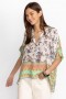 Johnny Was Tops | Women DREAMER GARDEN CARLA BLOUSE Dreamer Ivory