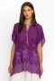 Johnny Was Tops | Women FIYORI TUNIC Deep Iris