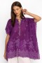 Johnny Was Tops | Women FIYORI TUNIC Deep Iris