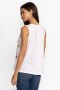 Johnny Was Tops | Women FLORIDA KNIT TANK White