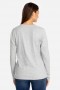 Johnny Was Tops | Women Long Sleeve V-Neck Layering Tee Heather Grey