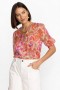 Johnny Was Tops | Women MARCIA RUFFLE BLOUSE Fabiola