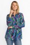 Johnny Was Tops | Women MOONWAVE BUTTON DOWN SHIRT Moonwave