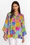 Johnny Was Tops | Women MULTEE BUTTON UP BLOUSE Multee