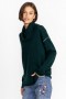 Johnny Was Tops | Women Rhode Cowl Neck Sweater Emerald