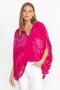 Johnny Was Tops | Women SASCHA PONCHO Forget Me Not