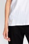 Johnny Was Tops | Women Short Sleeve V-Neck Layering Tee White
