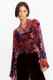 Johnny Was Tops | Women Syriah Burnout Enta Blouse Multi