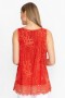 Johnny Was Tops | Women TSION BLOUSE Fiery Red