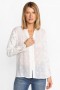 Johnny Was Tops | Women WINTER BUNNY BLOUSE White