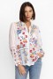 Johnny Was Tops | Women ZODEA COLLAR BLOUSE White