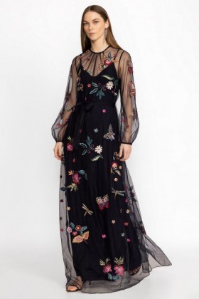 Johnny Was Dresses | Women SPELLBOUND DRESS Navy