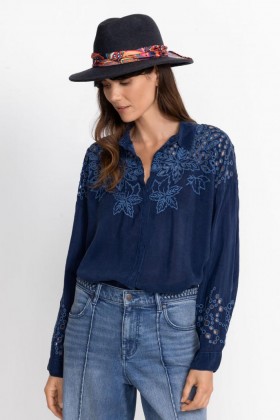 Johnny Was Hats | Women Jade Felt Hat Charcoal