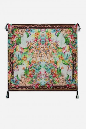 Johnny Was Scarves | Women MILLER TIGRE SCARF Miller Tigre Scarf Print