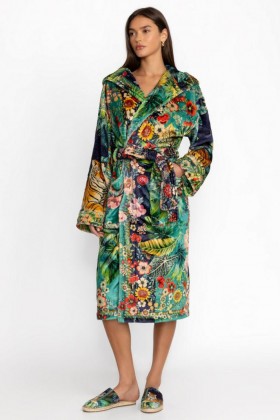 Johnny Was Sleepwear | Women Cozy Robe Tigres