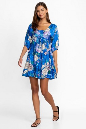 Johnny Was Swim & Resort | Women BLUE DOVE A-LINE COVERUP Blue Dove