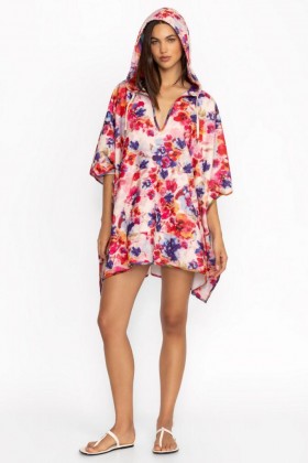 Johnny Was Swim & Resort | Women SUMMER DAYS TERRY PONCHO HOODIE Summer Days