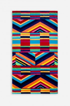 Johnny Was Swim & Resort | Women SUMMER STRIPE BEACH TOWEL Summer Stripe Print