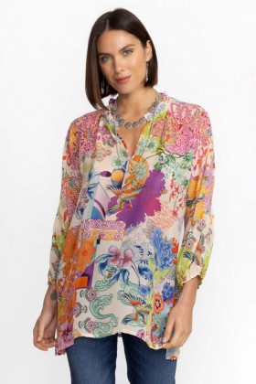 Johnny Was Tops | Women NEEKA TUNIC Mcdreamer Print