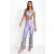 Johnny Was Active | Women Bee Active High Waist Slit Legging Daphne Purple