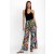 Johnny Was Bottoms | Women WILD BLOOM WIDE LEG PLEAT LINEN PANT Wild Bloom